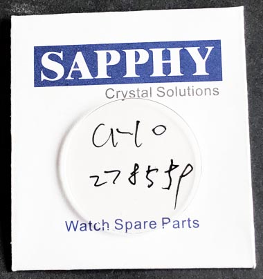 Chopard 278559 repair crystal